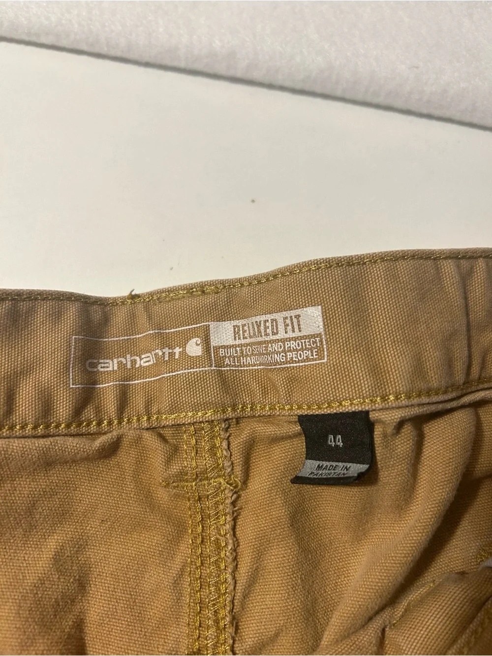 Carhartt Men’s Brown/Tan Workwear Shorts